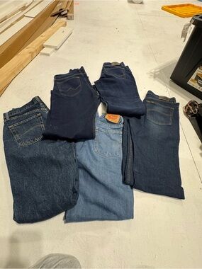 Mens Mixed Blue Denim Pack